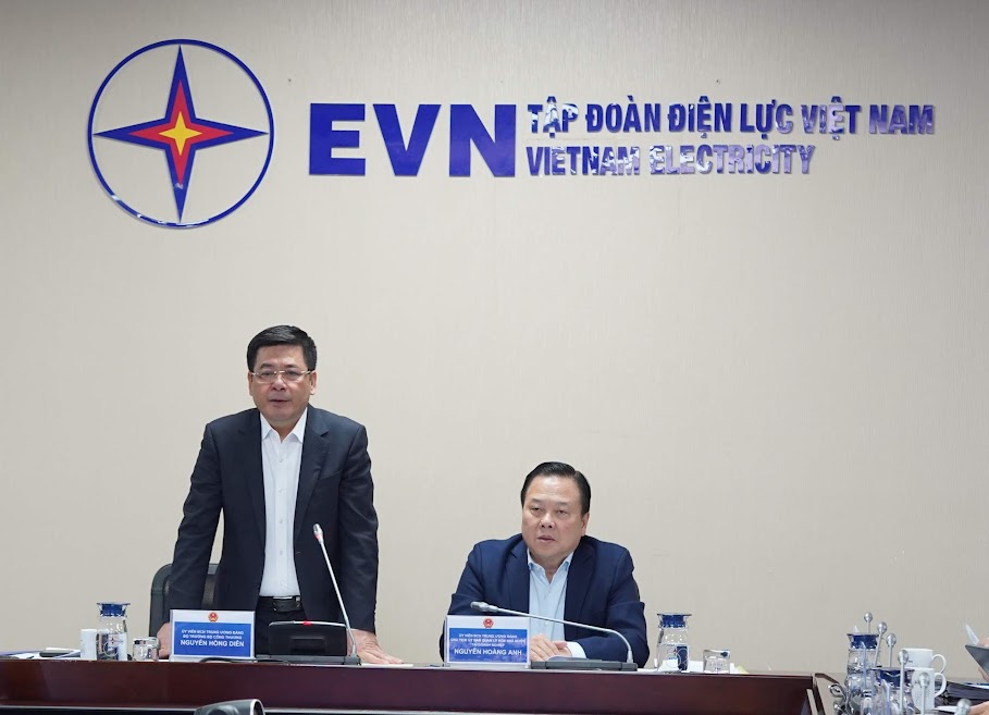 Bộ trưởng Bộ Công Thương chỉ đạo EVN về việc điều chỉnh giá bán lẻ điện bình quân 