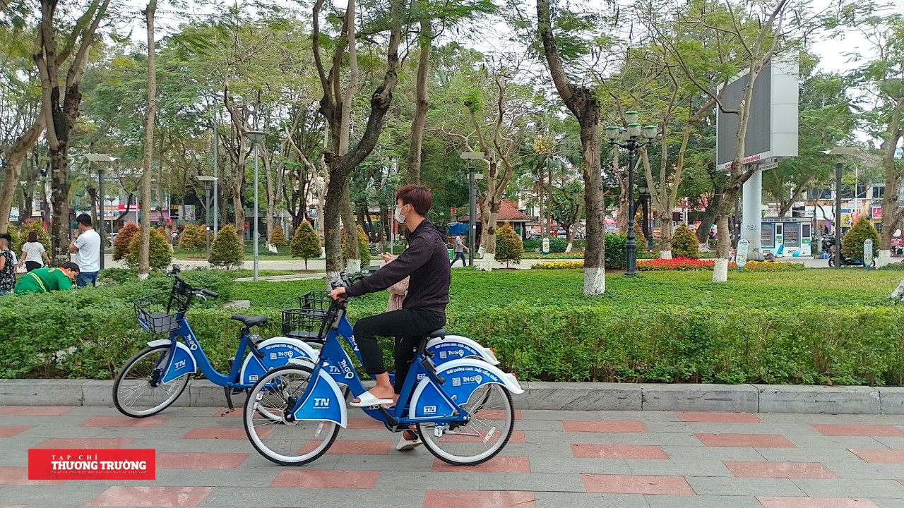 Hải Phòng thí điểm xe đạp công cộng công nghệ số 
