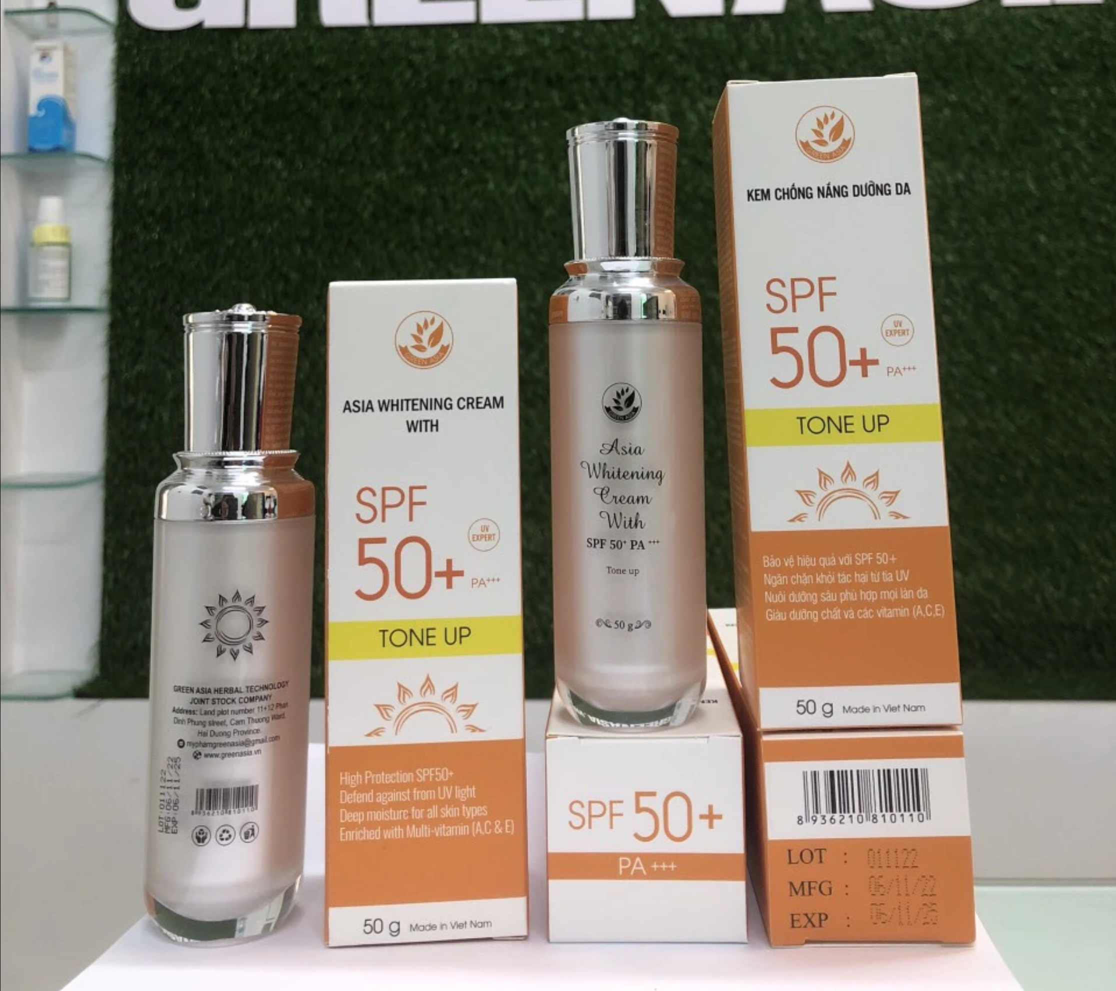 Thu hồi lô mỹ phẩm ‘kém chất lượng’ của Công ty thảo dược Green Asia 