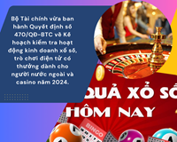 Sẽ kiểm tra 10 công ty kinh doanh xổ số 6 casino và 11 doanh nghiệp kinh doanh trò chơi 
