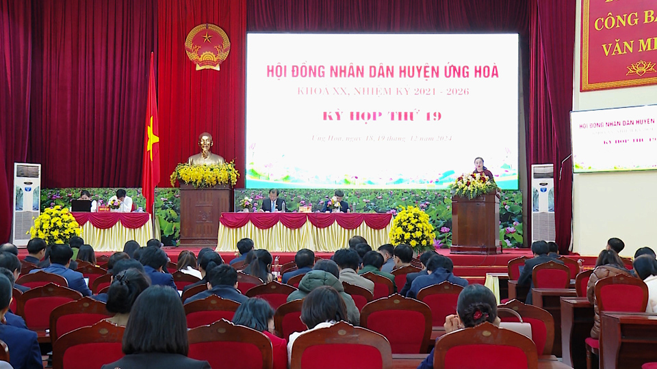 Ứng Hòa Tổng thu ngân sách đạt 182 dự toán thành phố giao 