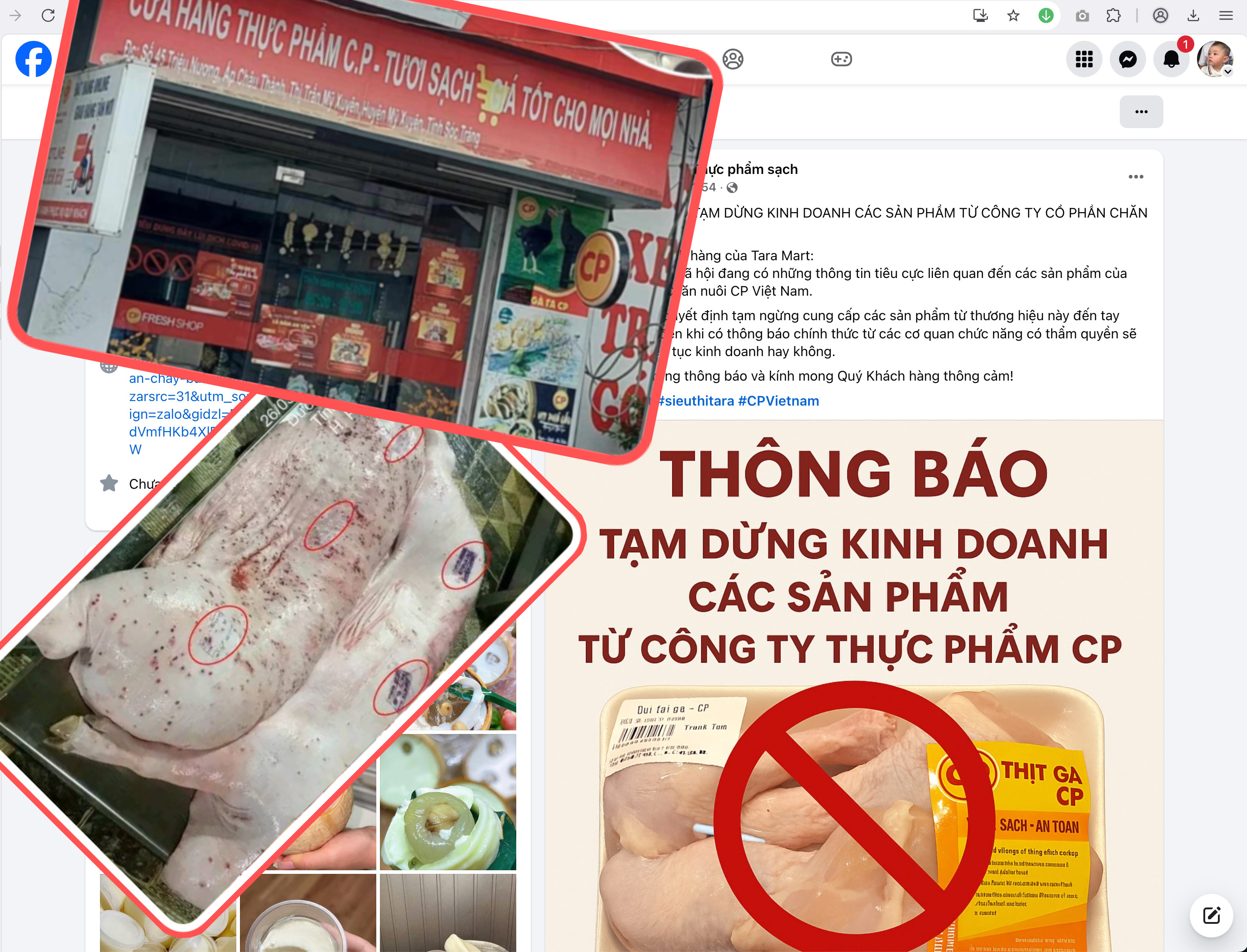 CP Việt Nam trước nghi vấn thịt bệnh Người tiêu dùng và siêu thị phản ứng ra sao 