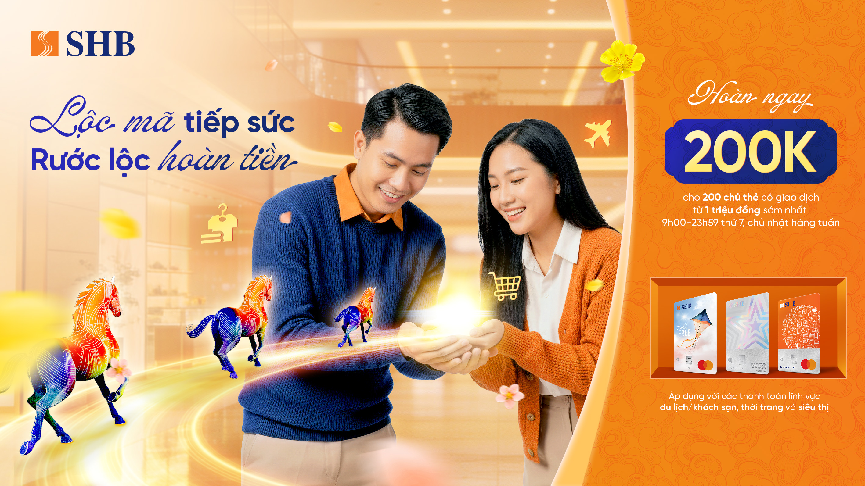 Khởi đầu năm mới rinh ngay lộc lớn từ SHB với tổng giá trị quà tặng hơn 45 tỷ đồng 