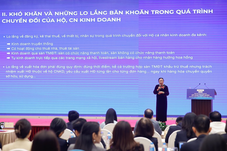 Nỗi lo truy thu thuế có thể khiến hộ kinh doanh tiếp tục giấu doanh thu