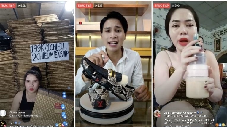 Livestream bán hàng trở thành “chợ dữ liệu” không rào chắn