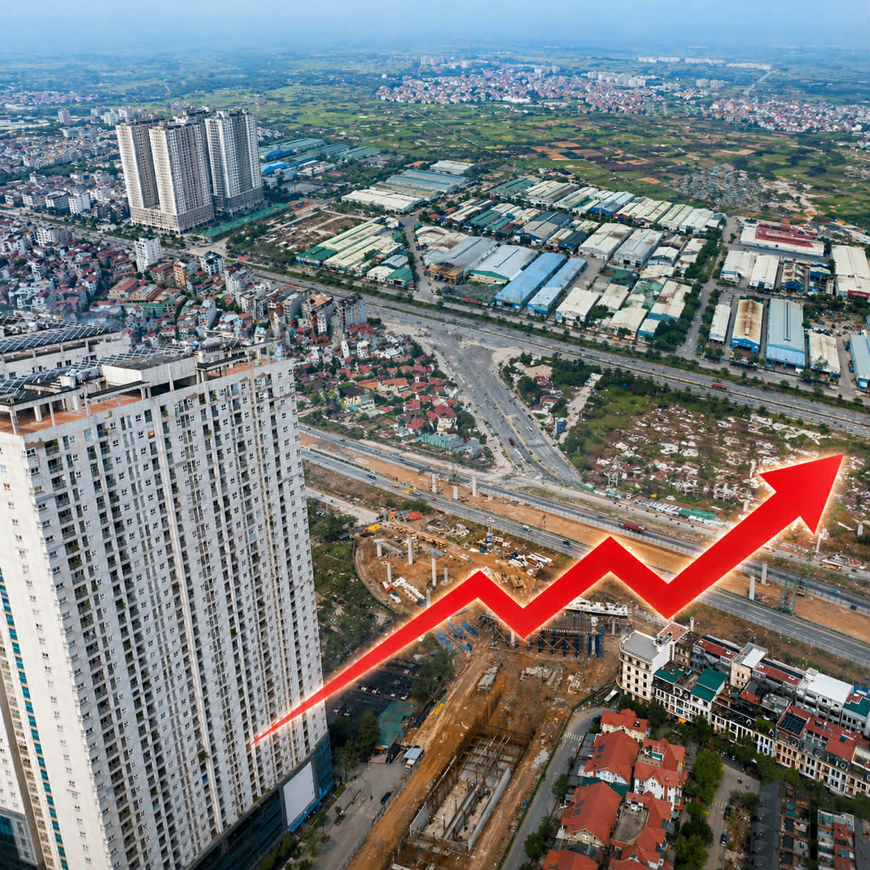 Vành đai 3.5 “kích sóng” : Dòng tiền trở lại, rủi ro lớn dần