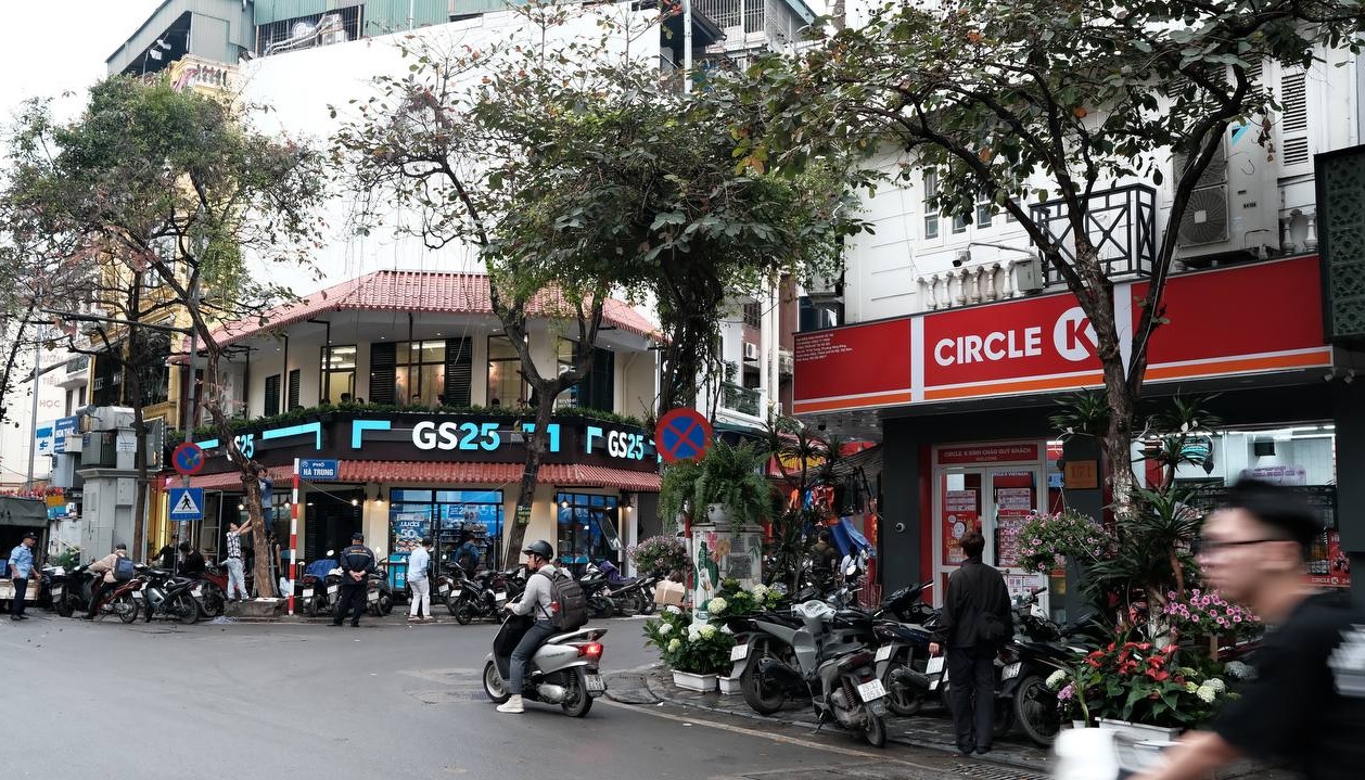 Circle K chậm nhịp trước GS25 trong thị trường cửa hàng tiện lợi