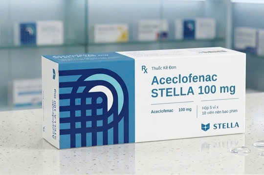 Stellapharm bị phạt 70 triệu đồng, buộc tiêu hủy lô thuốc Aceclofenac vi phạm chất lượng