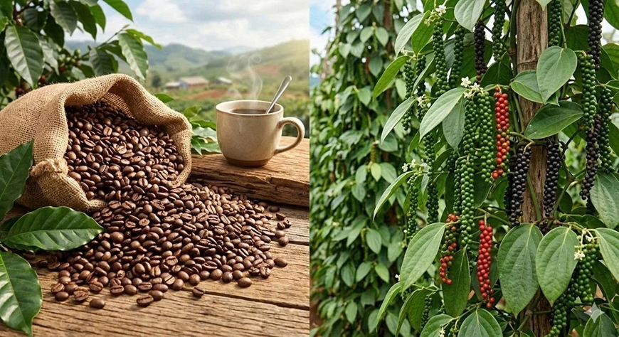 Giá nông sản hôm nay 17/6: Cà phê tăng - giảm trái chiều, hồ tiêu đi ngang, gạo xuất khẩu đảo chiều tăng nhẹ