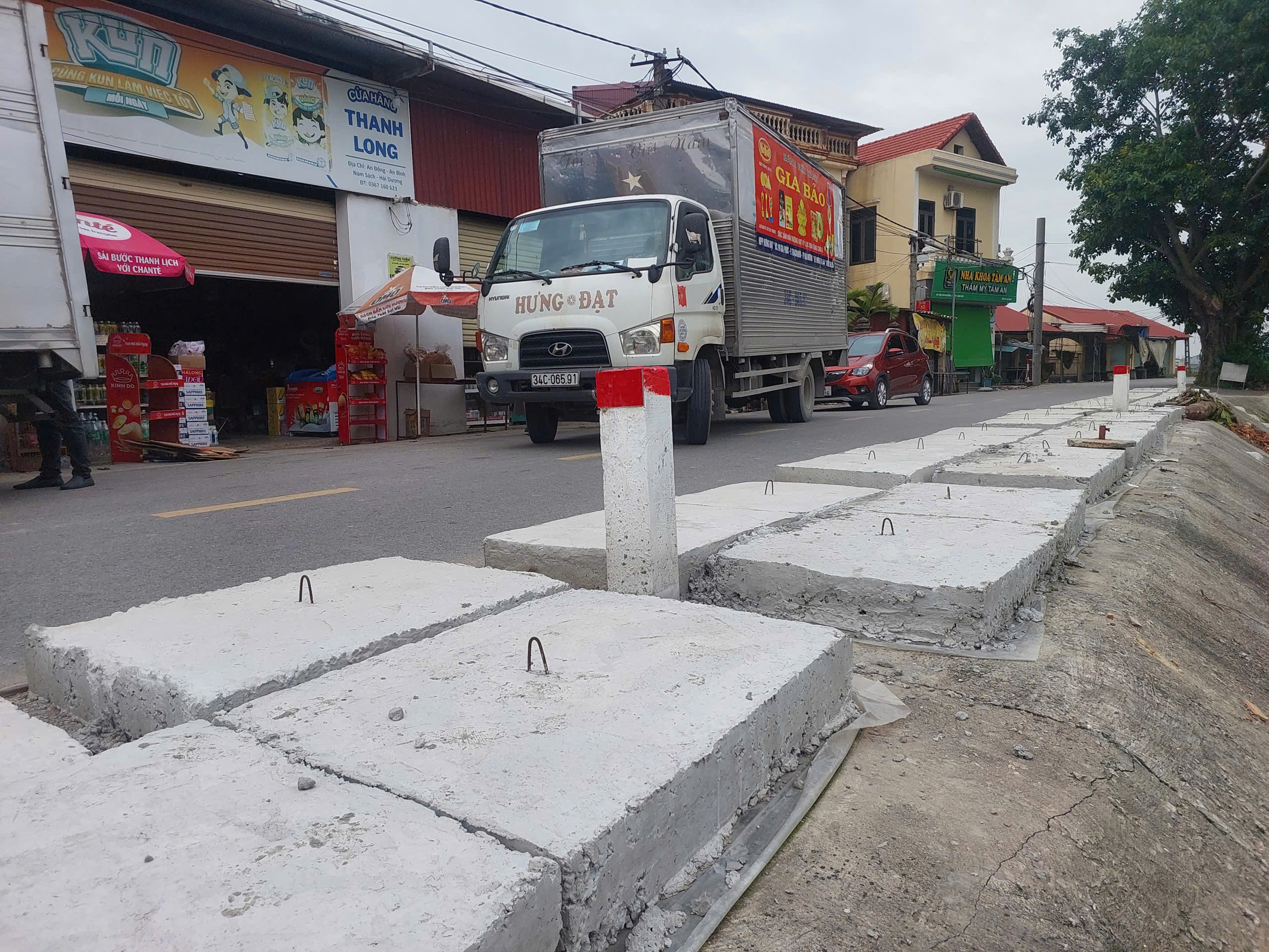 Hải Phòng: Mương dự án gần 8 tỷ đồng xuất hiện nhiều vết nứt