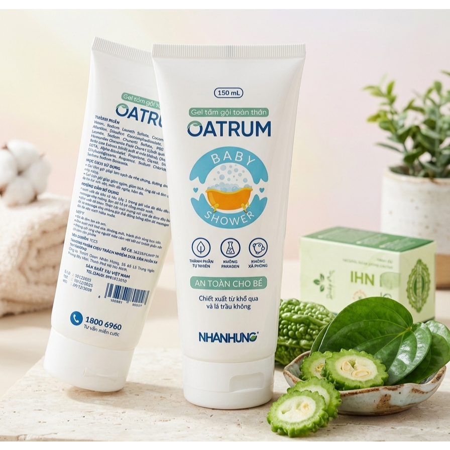 Thu hồi toàn quốc lô Gel tắm gội Oatrum không đạt chất lượng, vi phạm chỉ tiêu vi sinh