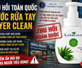 Thu hồi nước rửa tay Layer Clean Hàng loạt vi phạm tiềm ẩn rủi ro cho người tiêu dùng 