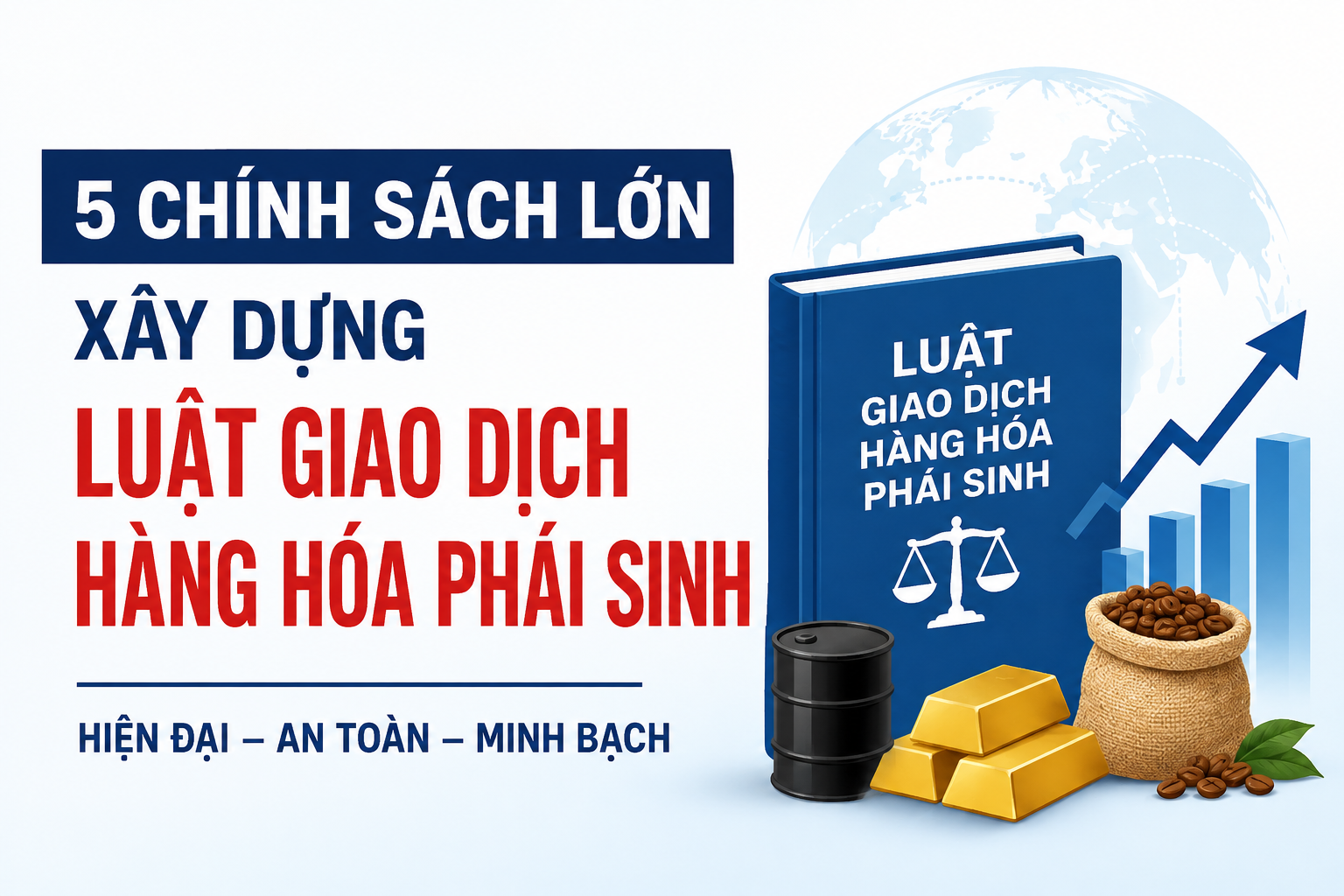 5 chính sách lớn định hình Luật Giao dịch hàng hóa phái sinh