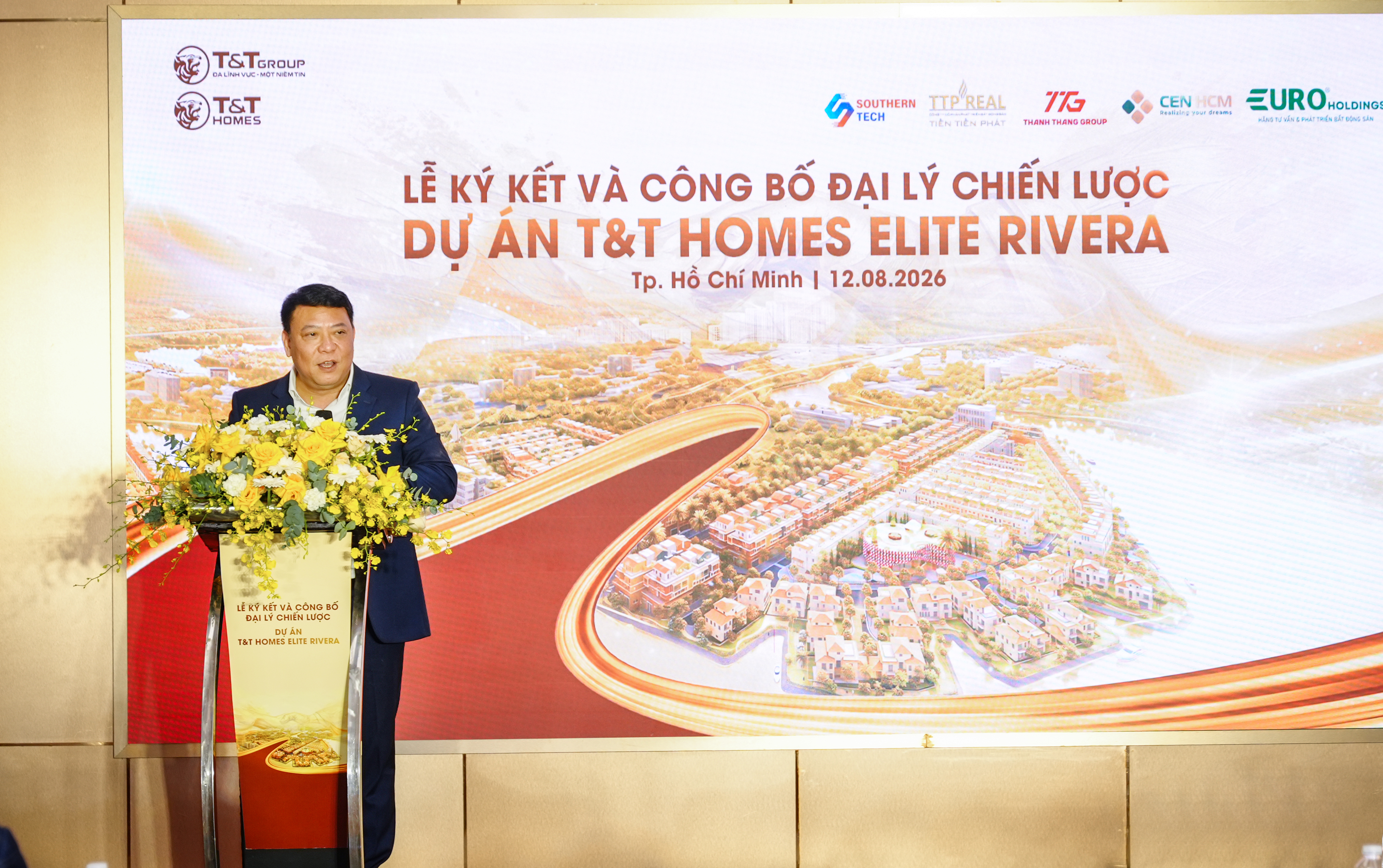 T&T Homes công bố 5 đại lý chiến lược, chuẩn bị mở bán T&T Homes Elite Rivera