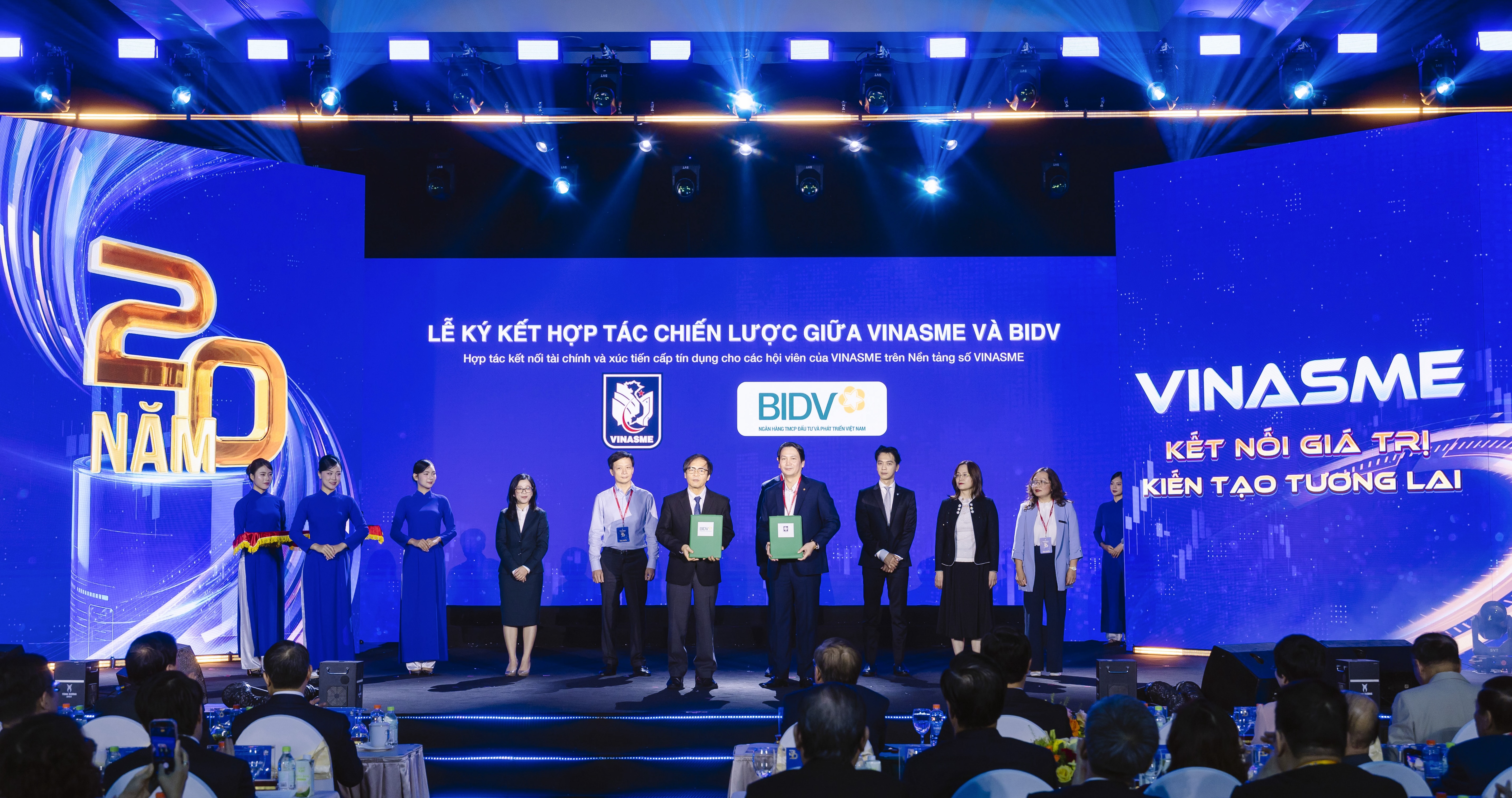 BIDV và VINASME hợp tác kết nối tài chính số