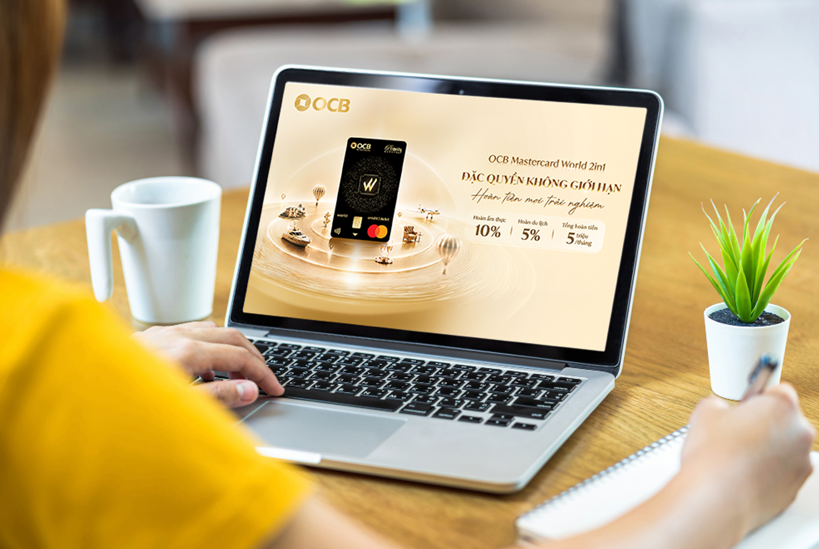 OCB Mastercard World 2in1 đồng hành cùng phong cách sống hiện đại