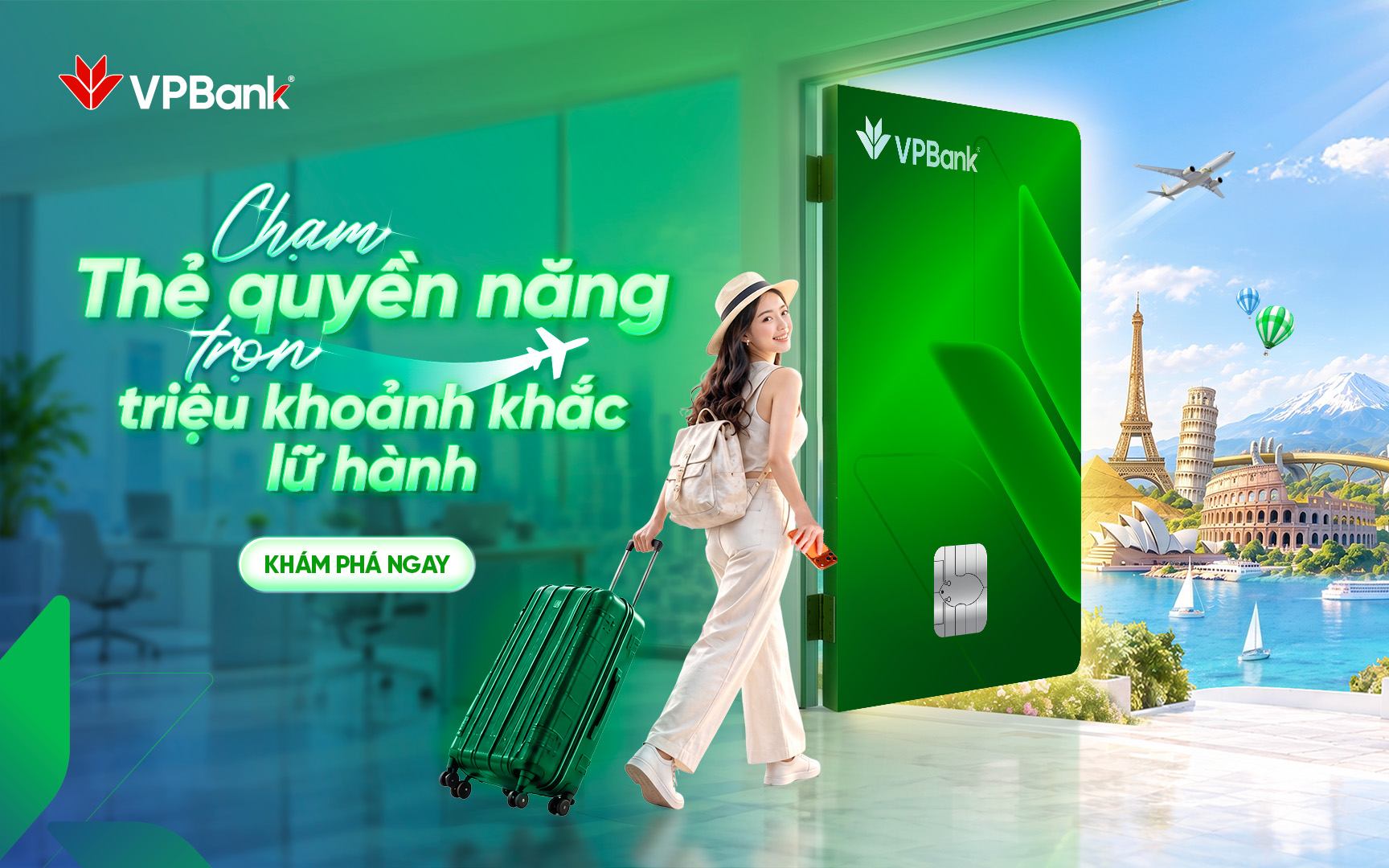 Một tấm thẻ, kết nối triệu khoảnh khắc trải nghiệm cùng VPBank